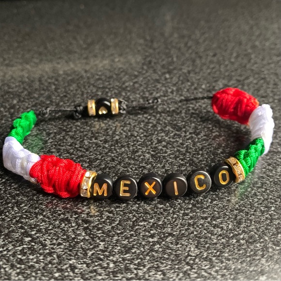 Custom Adjustable Baby to Kids Mexican Bracelet - Picture 2 of 8